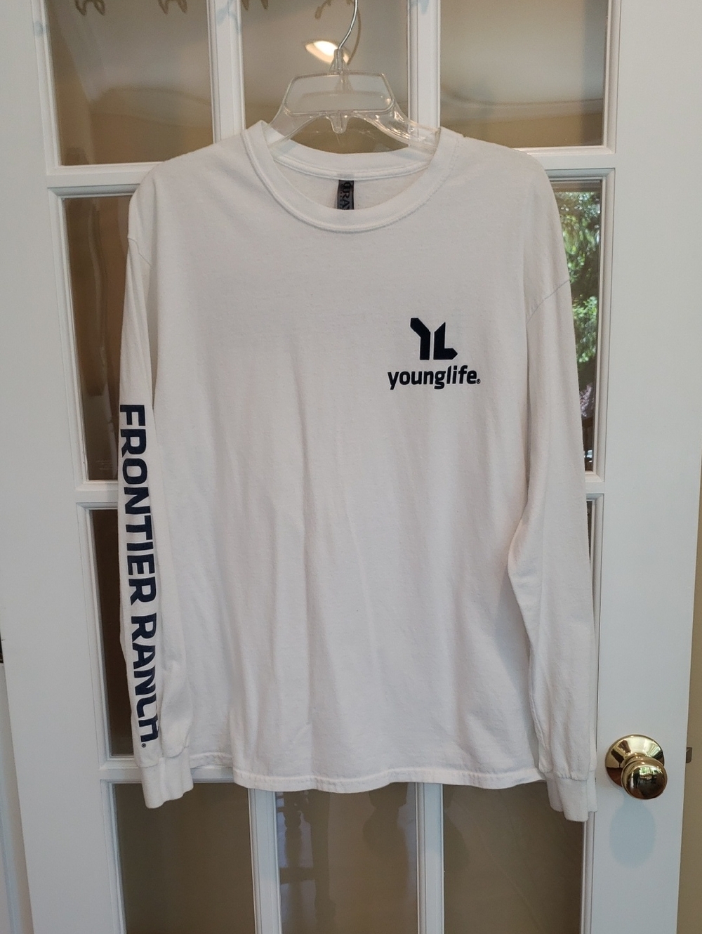 Young Life Frontier Ranch Long-sleeve Tee by Ouray Sportswear Size: L